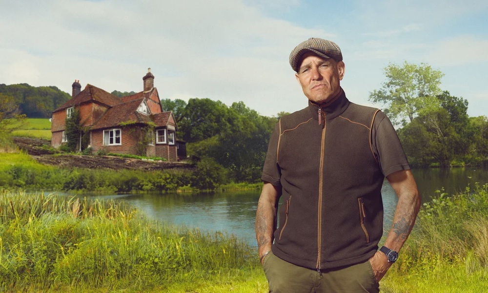 Vinnie Jones on his now-cancelled show (Discovery+)