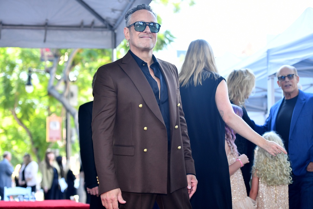 Vivian Campbell at the Hollywood Walk of Fame in 2025 (Getty Images)