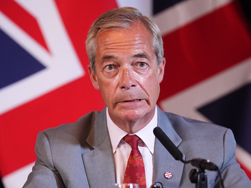 Kemi Badenoch hit out at Nigel Farage’s Reform UK – saying ‘some of the most dishonest people’ had left her party for his. (James Manning/PA)
