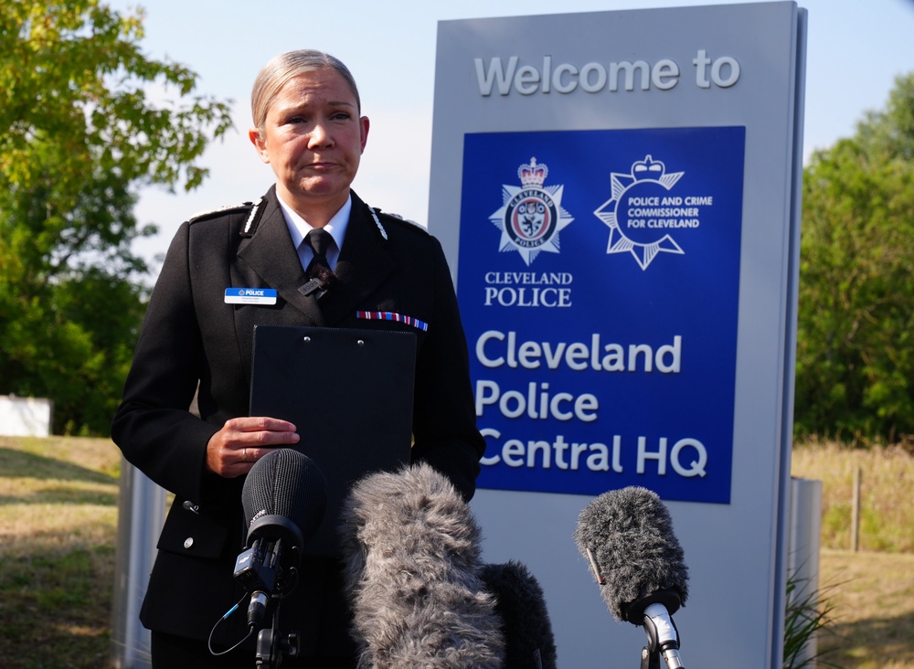Chief constable Victoria Fuller paid tribute to the 'brave officers' (PA)