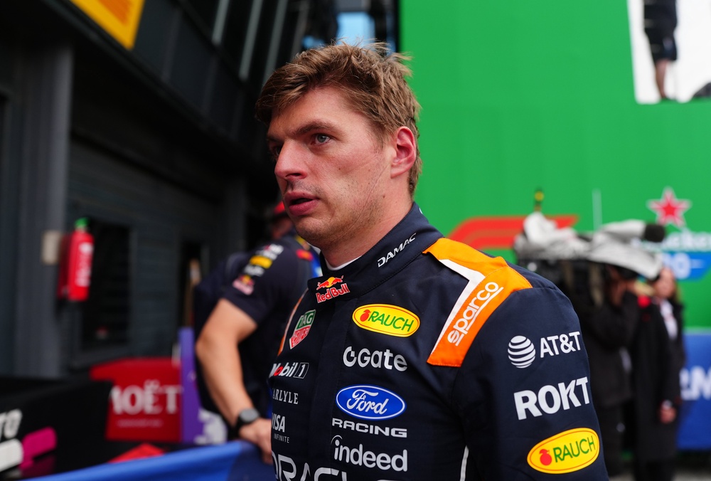 Max Verstappen could only qualify seventh in front of his home fans (PA)