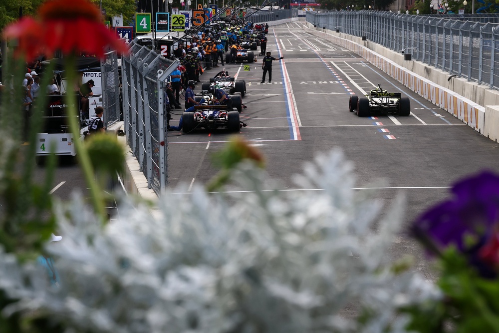 Will Power, driver of the #26 TWG AI Andretti Global Honda pulls in for a pit stop (Getty)