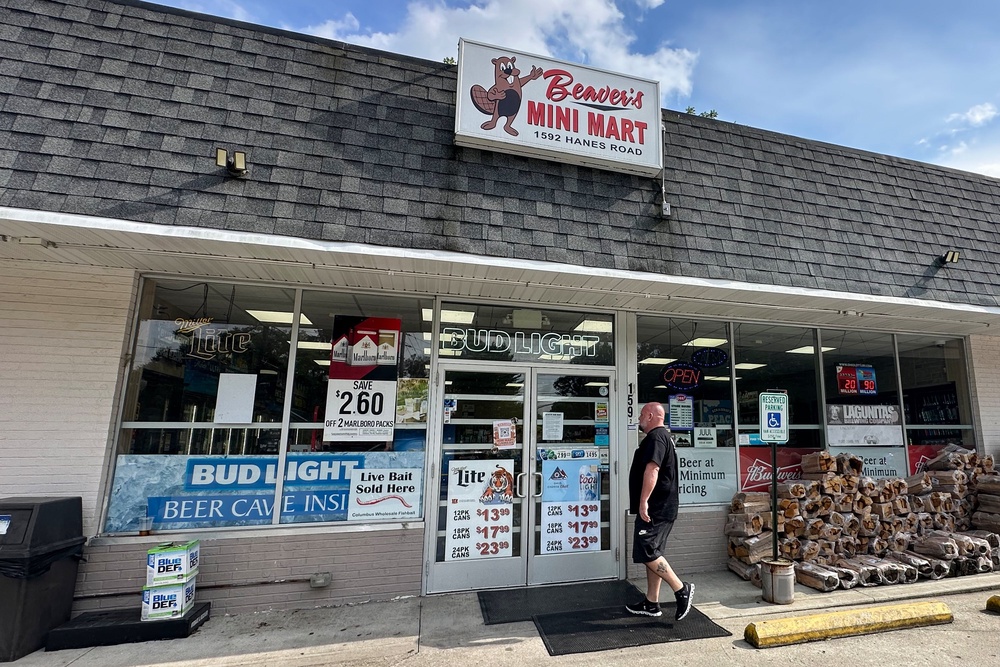 A customer walks into Beaver's Mini Mart in Beavercreek, Ohio (Copyright 2026 The Associated Press. All rights reserved.)