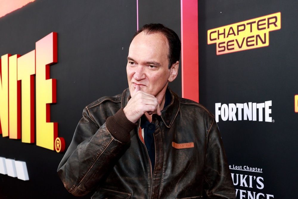 Quentin Tarantino pictured last November (Getty Images for Epic Games)