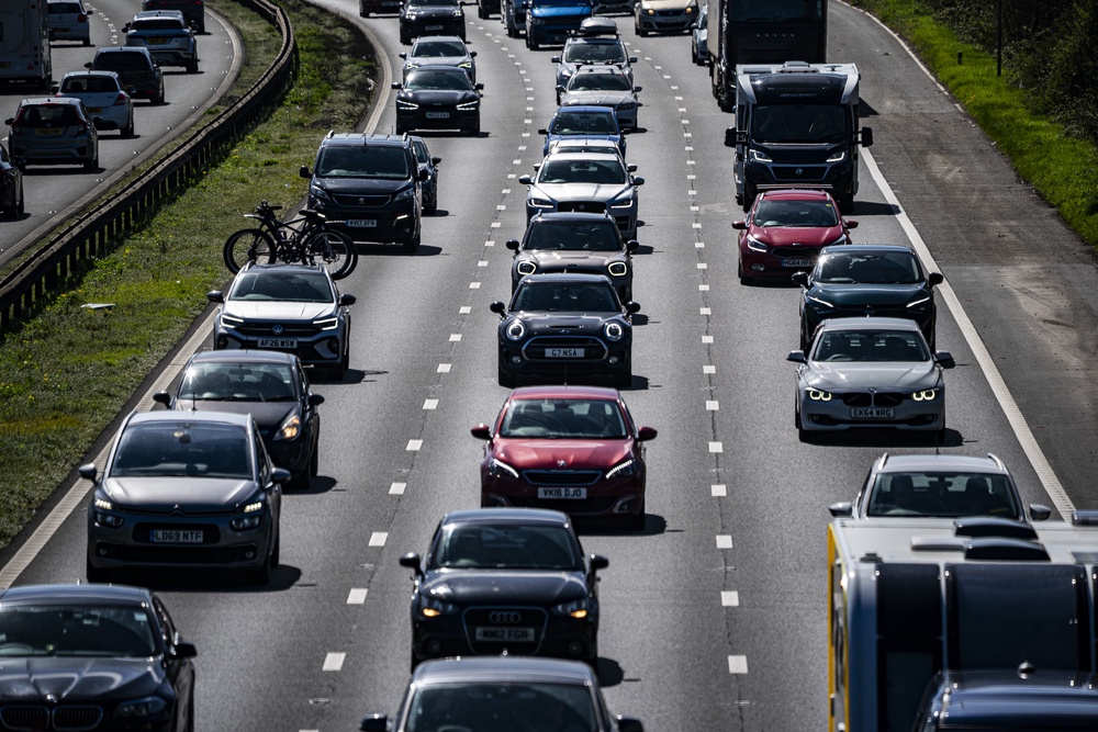 A 'frantic Friday' is expect on the roads (PA)