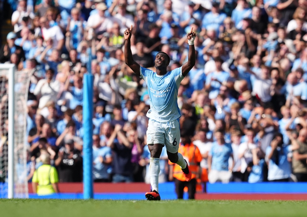 Marc Guehi pulled one back for City (PA)
