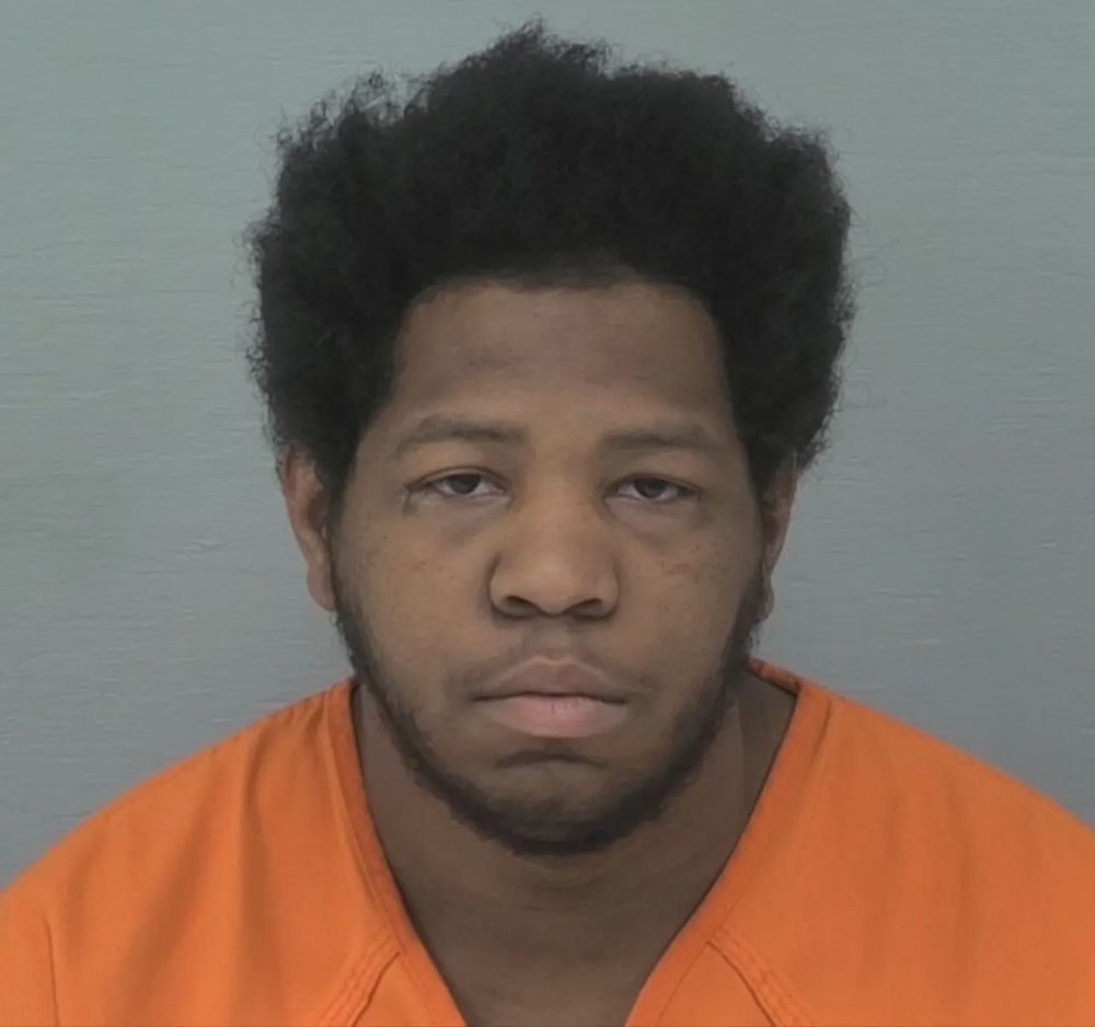 Dajameous Payne, the friend and roommate of Christian Evans, has also been charged with murder (Delaware County Sheriff's Office)