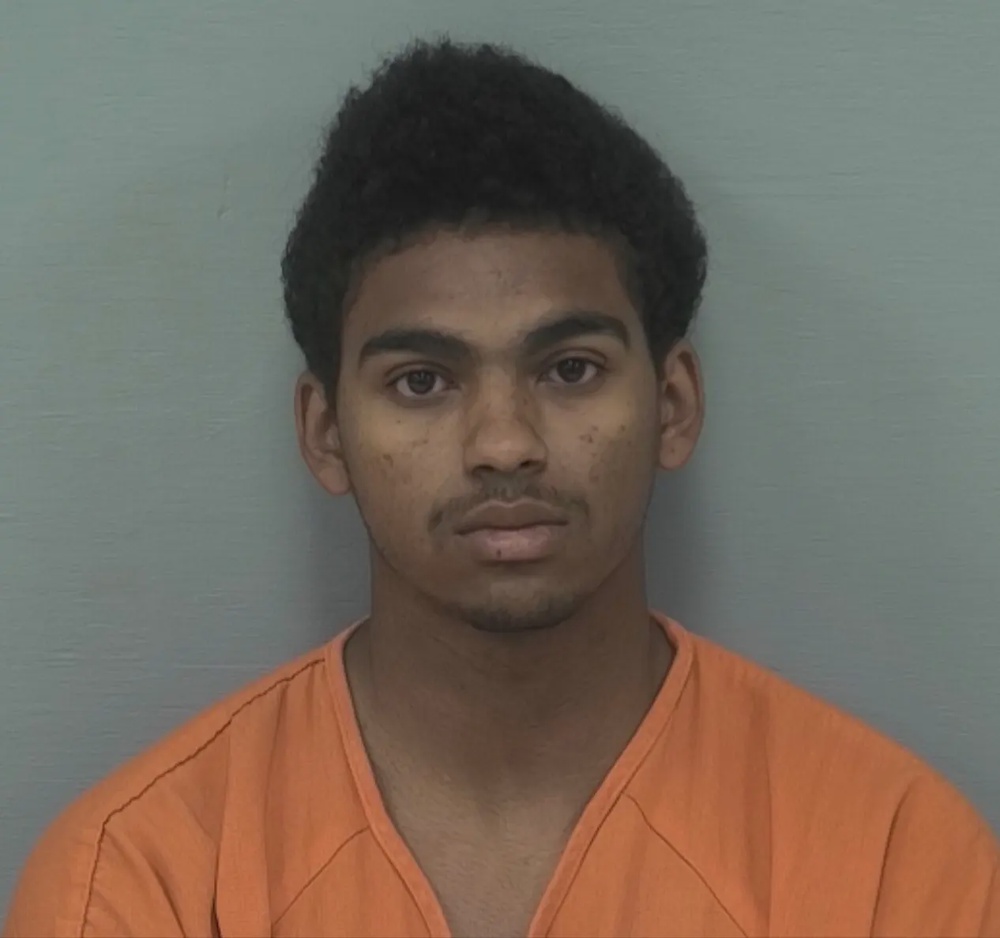 Christian Evans, who was dating Bryanna Dutcher, has been charged with murder in the fatal shooting of Tamela Dutcher (Delaware County Sheriff's Office)