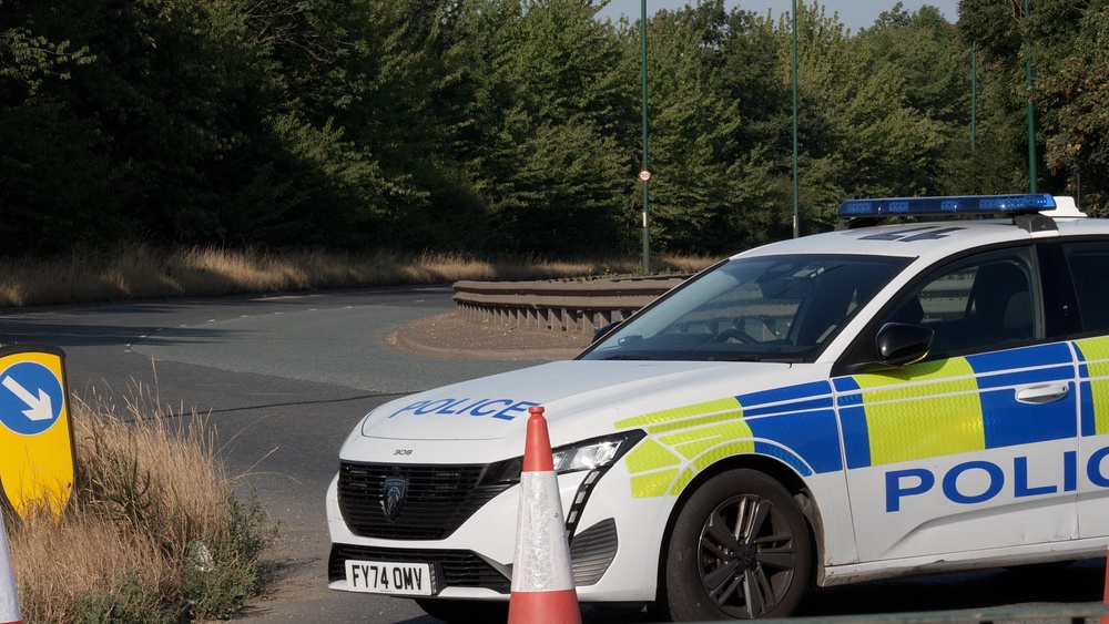 The scene near the A66 in South Bank (PA) (PA Wire)