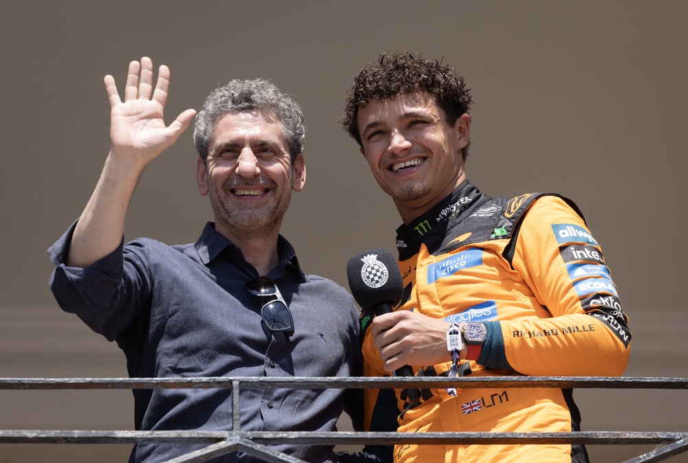 Andrea Stella (left) sees new-found confidence in Norris (Matt Alexander/PA) (PA Wire)