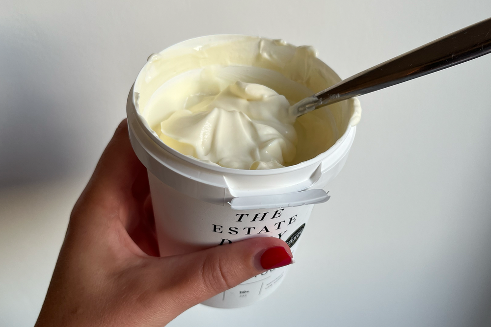 You can tell how silky the yoghurt is (Alice Reynolds/The Independent)