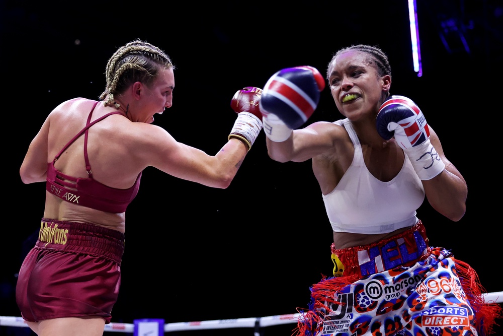 Mayer’s only two defeats were both razor close, with one coming against Natasha Jonas (Getty)