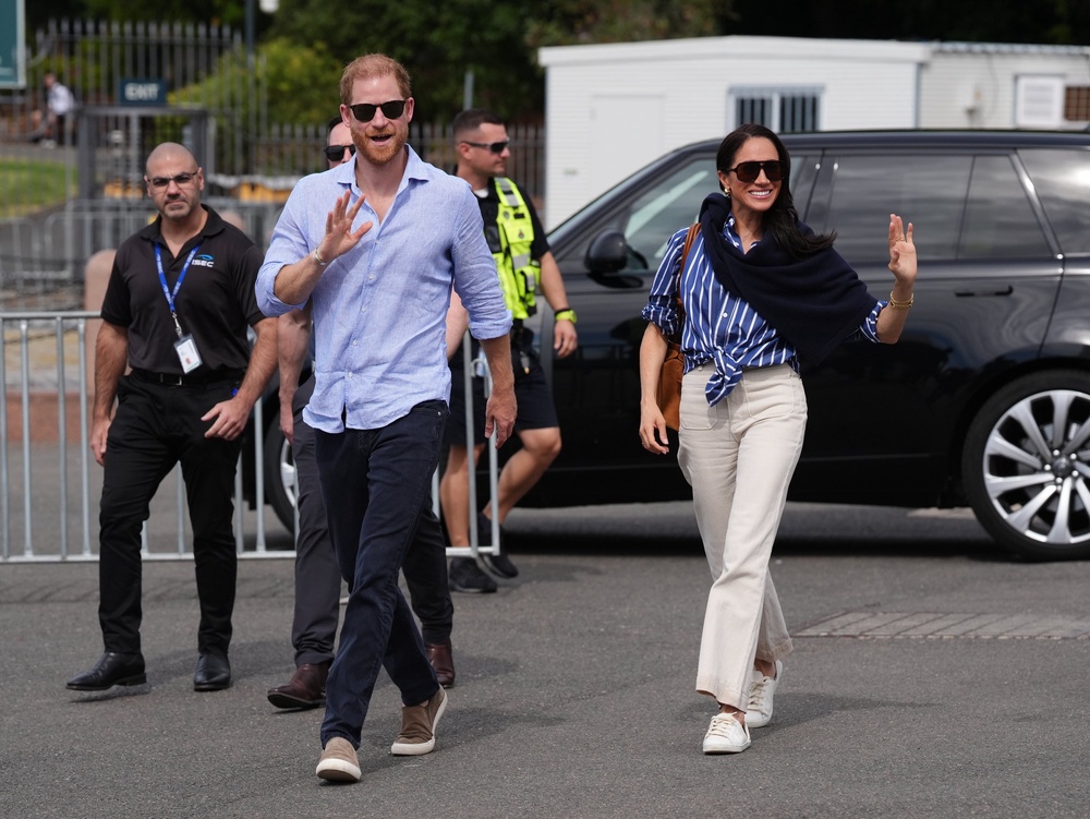 Harry and Meghan are set to return to the UK shortly (PA)