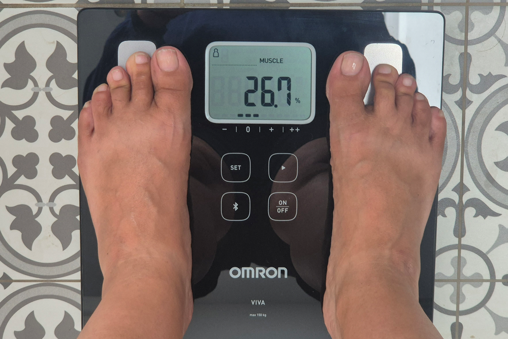 My data appeared quickly after stepping on (Kerry Law/The Independent)