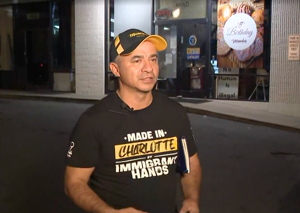 Manolo Betancur (pictured) said that Operation Charlotte’s Web placed immense strain on his business (WCNC)