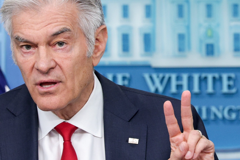 Dr. Mehmet Oz broke with President Donald Trump in an interview over the weekend regarding the safety of the measles-mumps-rubella vaccine. The vaccine has been used safely for decades (Getty Images)