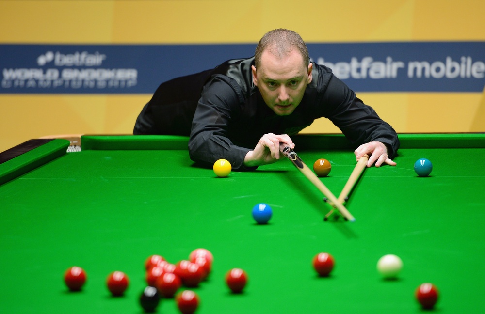Dott, pictured during the World Snooker Championship at the Crucible Theatre in 2013 (Getty)