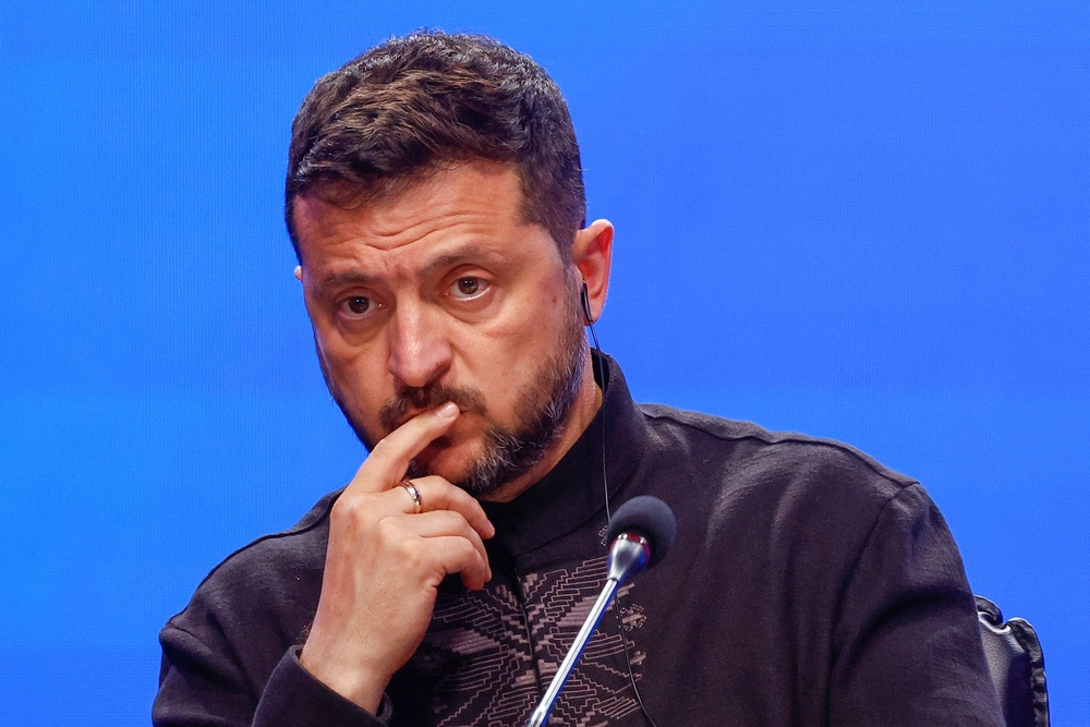 President Zelensky has warned his country faces a tough winter without further support from allies (Reuters)