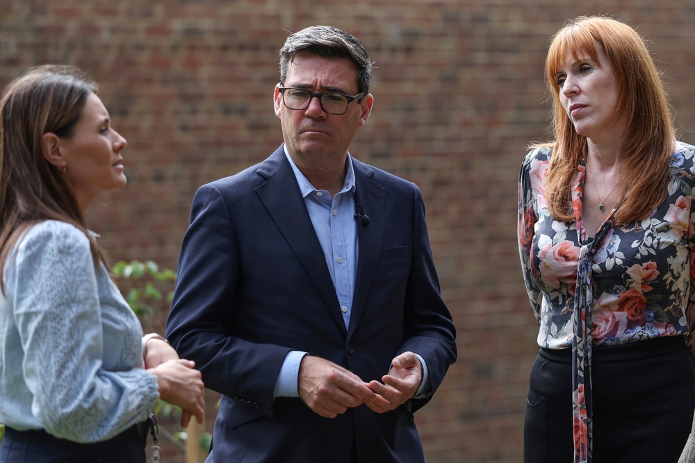 Angela Rayner and Andy Burnham have also made tackling homelessness a priority (Getty)