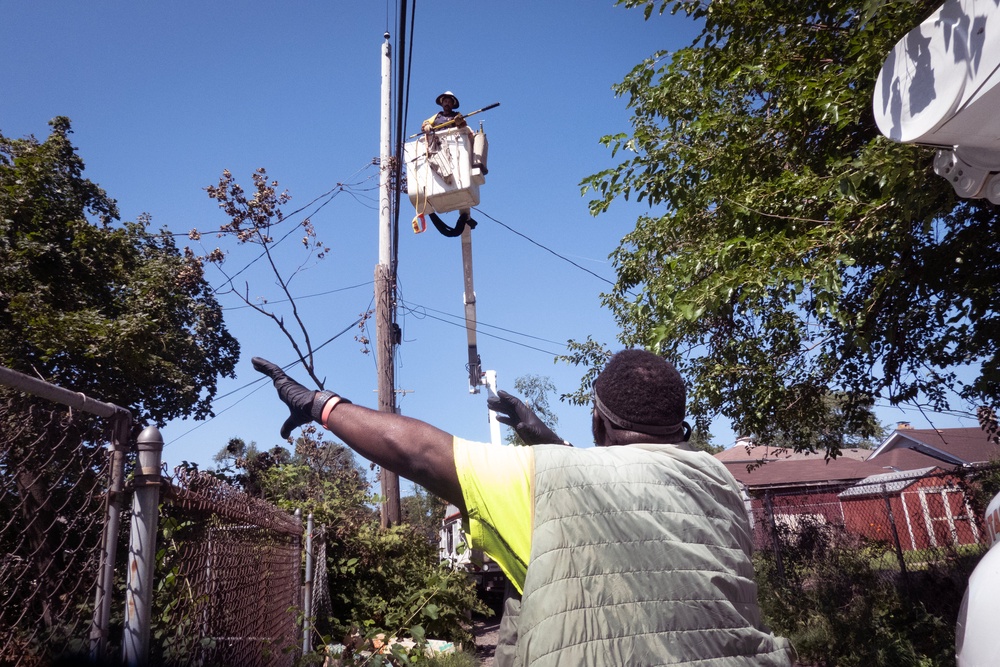 Officials estimate power will be restored for most customers by Tuesday night (Getty)