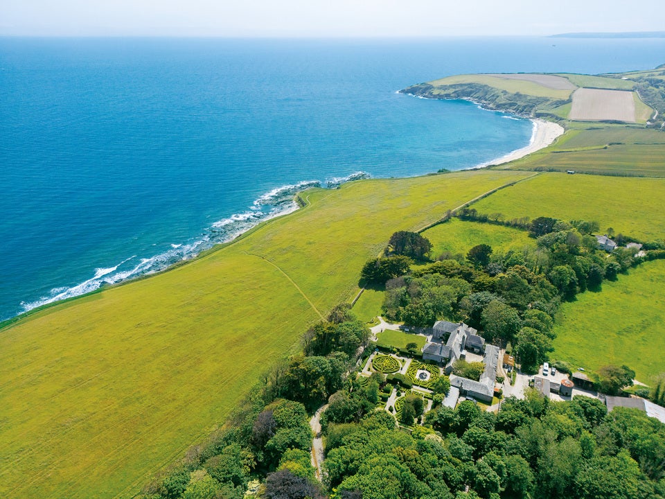 The coastline between Portscatho and the cliffs of Nare Head (Lillicrap Chilcott)
