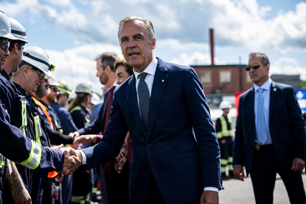 Carney said Washington’s auto-sector proposals would gradually have the effect of dismantling Canadian production (Andrej Ivanov/AFP via Getty Images)