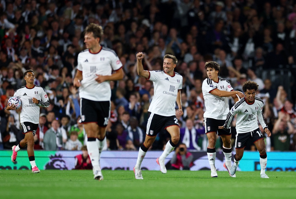 Fulham bounced back twice after going behind (Reuters)