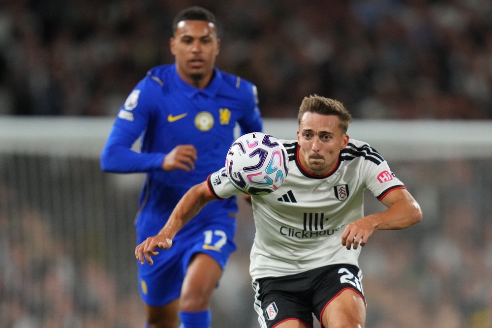 Timothy Castagne forced Fulham’s second and was influential on the right (AP)