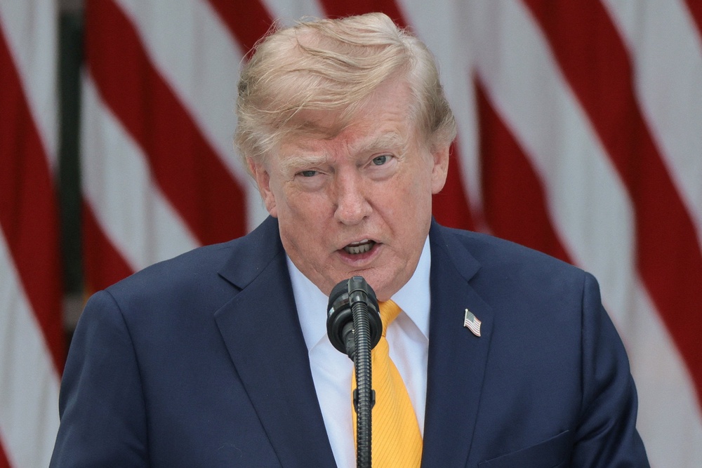 On Monday, Trump came back with further tariffs, warning that he would impose them on Canada's auto industry beginning next year. (REuters/Jonathan Ernst)