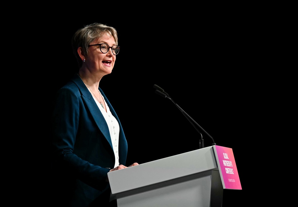 Yvette Cooper said ministers want to make it ‘easy and convenient’ to keep up with screening (Justin Tallis/PA) (PA Wire)