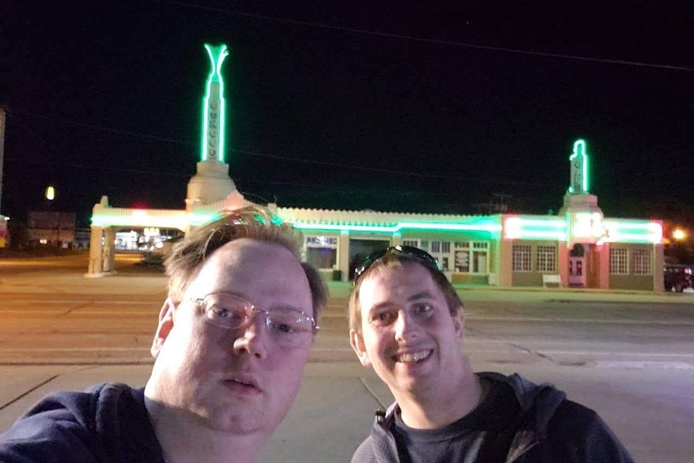 Brothers Matthew and Philip Reagan of Ohio were killed on the Navajo Nation while traveling to California. Investigators believe their SUV became stuck in mud after GPS directed them off course near Sawmill (Faye Wurstner-Reagan)