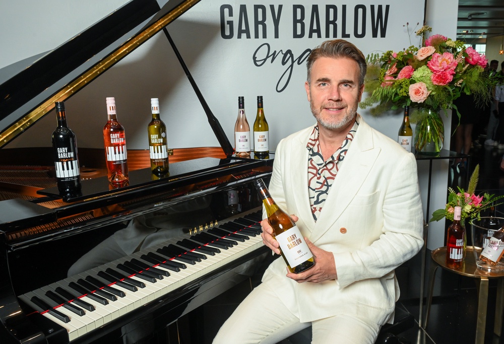 Gary Barlow launched his own Gary Barlow Wines brand with an Organic Sauvignon Blanc and Blush (Getty)