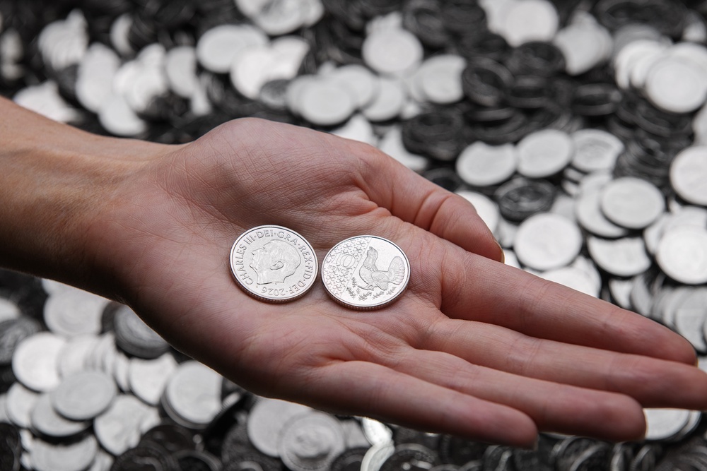 The reverse of the new 10p will feature the capercaillie bird (PA)