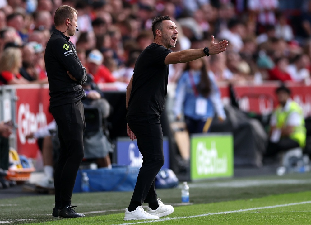 Spurs were beaten by Brentford at the weekend but Roberto De Zerbi now has reinforcements (Getty)