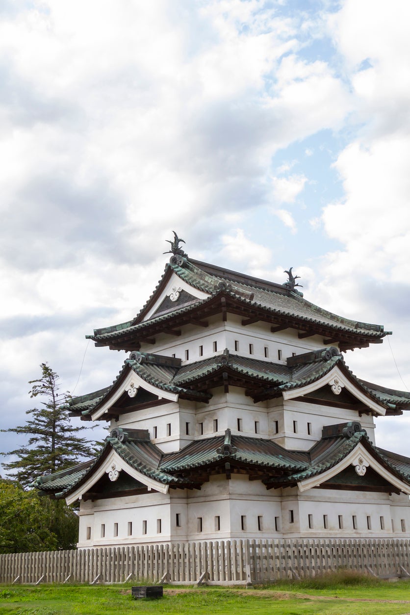 The structure is being moved back into its original position after the completion of work to repair stone walls (Getty/iStock)