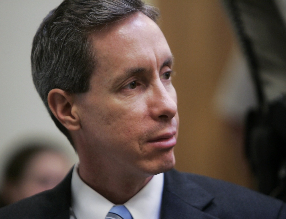 Bateman’s small group was an offshoot of the polygamous sect once led by Warren Jeffs (pictured) (Getty Images)