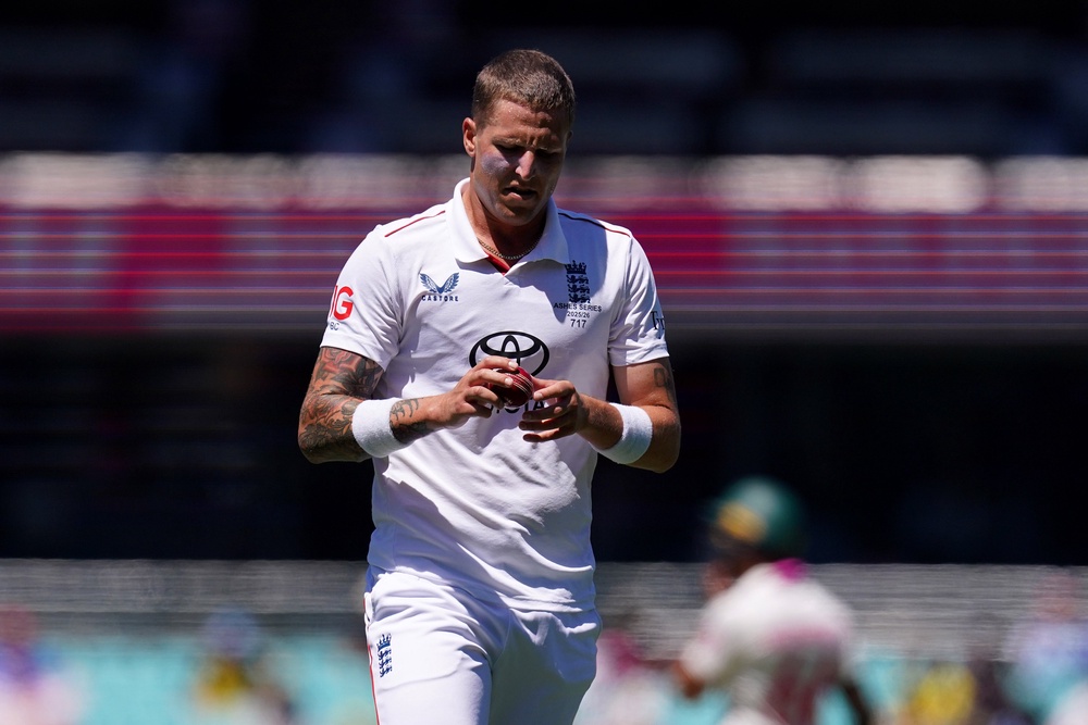 Brydon Carse has been withdrawn from the England squad for the second Test against Pakistan (Robbie Stephenson/PA)
