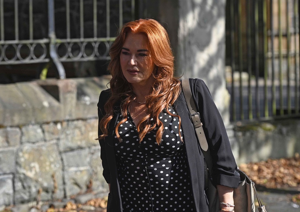 Anne Donaghy, former chief executive of Mid and East Antrim Council, appeared at Ballymena Courthouse, Co Antrim (Mark Marlow/PA) (PA Wire)