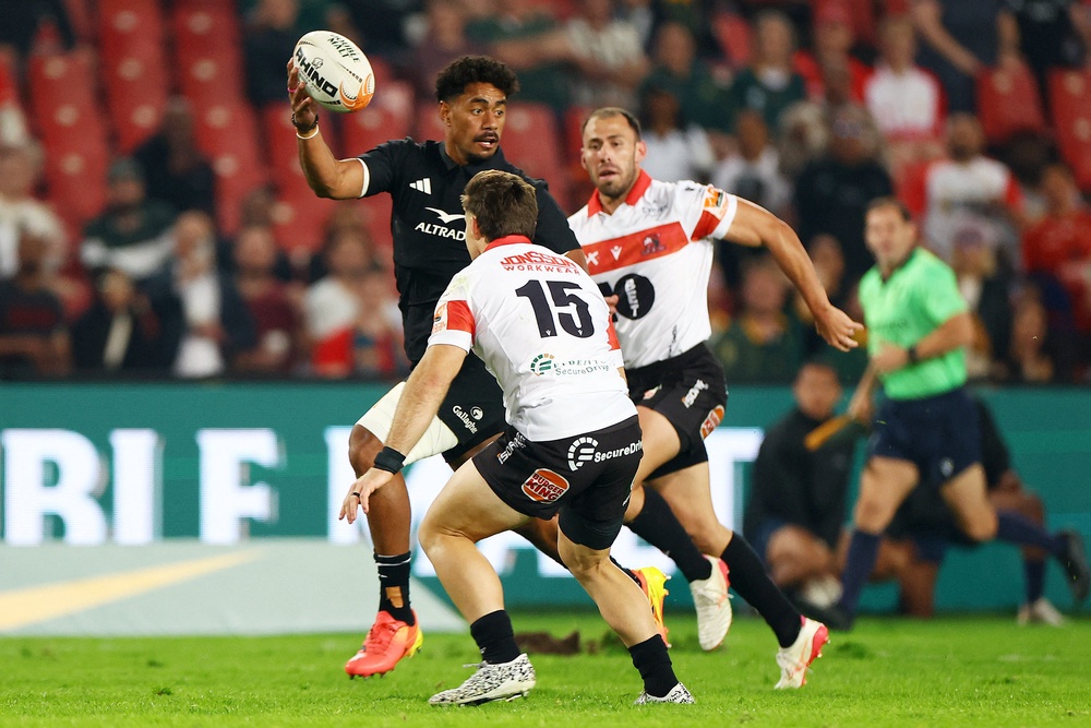 Emoni Narawa created New Zealand’s first try (Reuters)