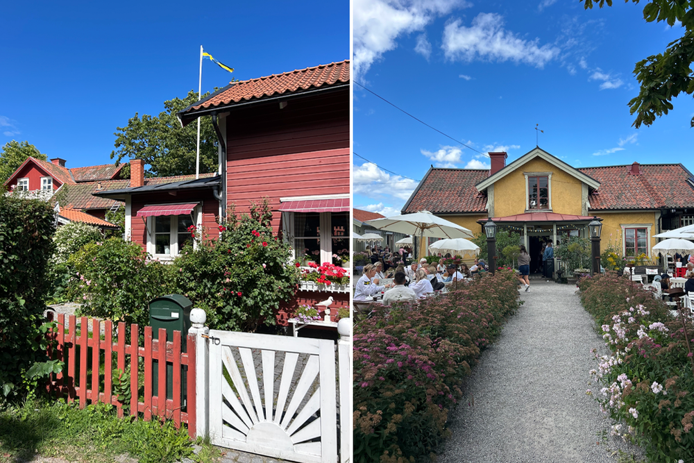 Postcard-perfect Vaxholm is the historic capital of the archipelago (Daisy Lester/The Independent)