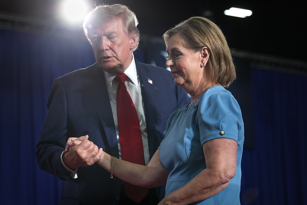 On Friday in Myrtle Beach, Trump reiterated that sentiment to a crowd of several thousand, encouraging people to vote for Graham to preserve tax cuts, among other things (Win McNamee/Getty Images)