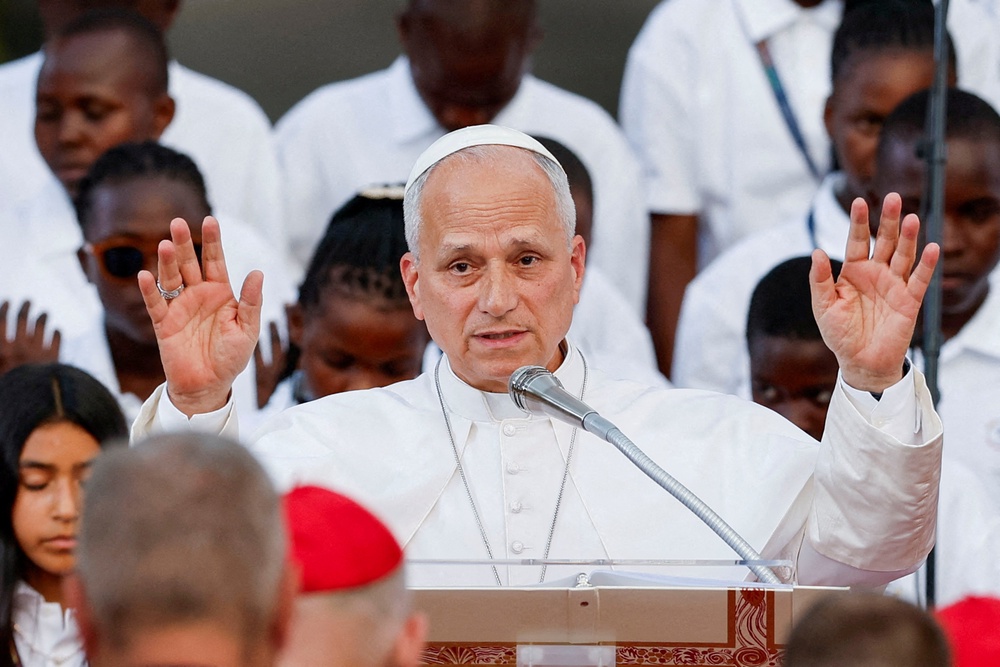 Trump has also feuded repeatedly with Pope Leo over issues including immigration and the Iran war (Reuters)