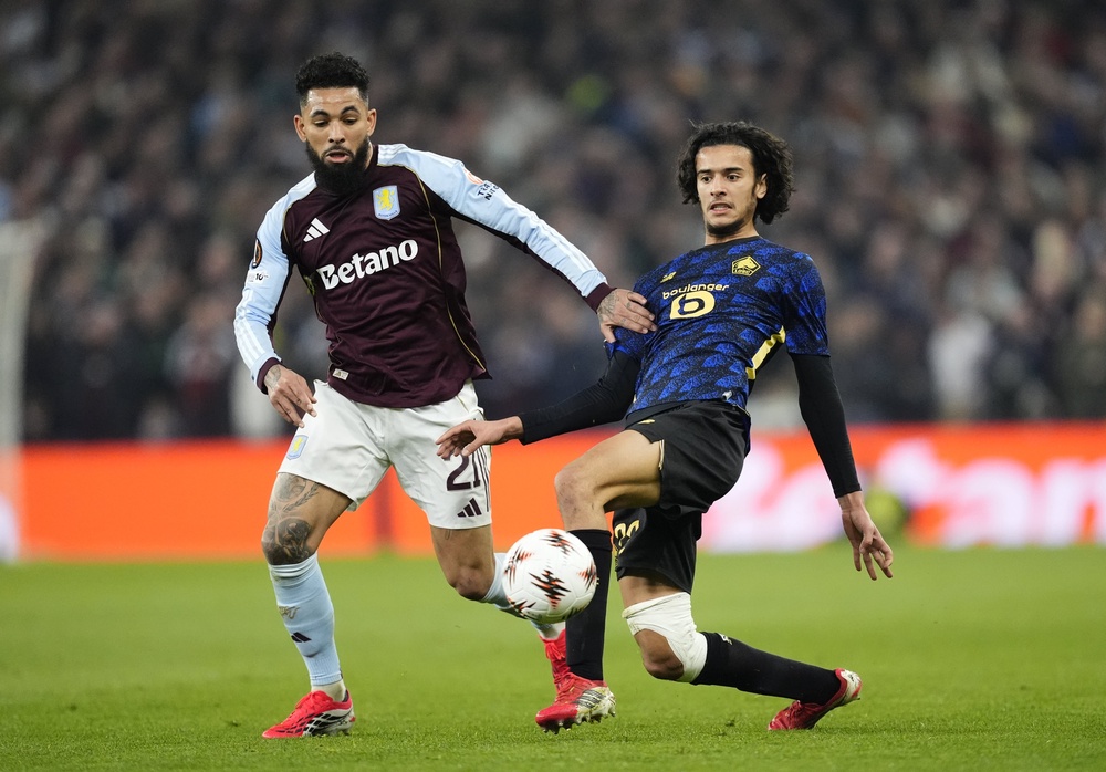 Ayyoub Bouaddi. Manchester City have signed Morocco midfielder Ayyoub Bouaddi from Lille (PA)