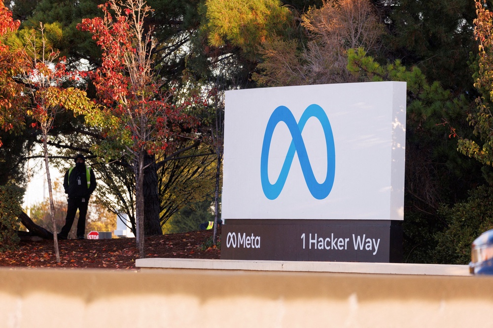 The adverts were all detected on platforms owned by social media giant Meta (Reuters)