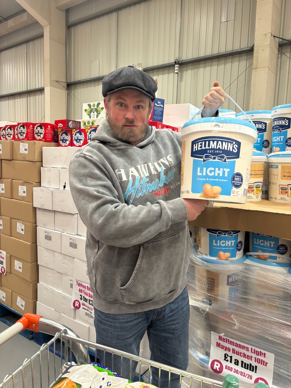 Mike says he picks up much of his food from Costco, and buys in bulk (Mike Urban Prepper)