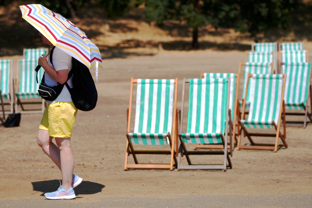 The UK recorded a mean average temperature across June, July and August of 16.5C (PA Wire)