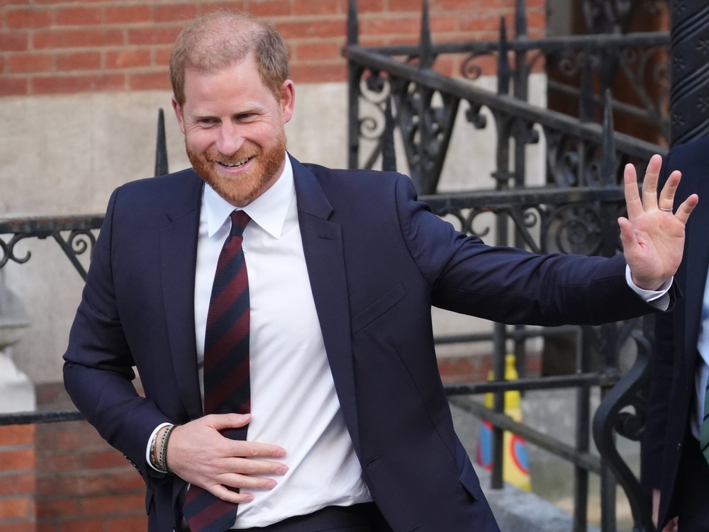 The Duke of Sussex leaves the Royal Courts of Justice after his appeal against a High Court ruling on his legal claim against the Home Office (Jonathan Brady/PA) (PA Archive)