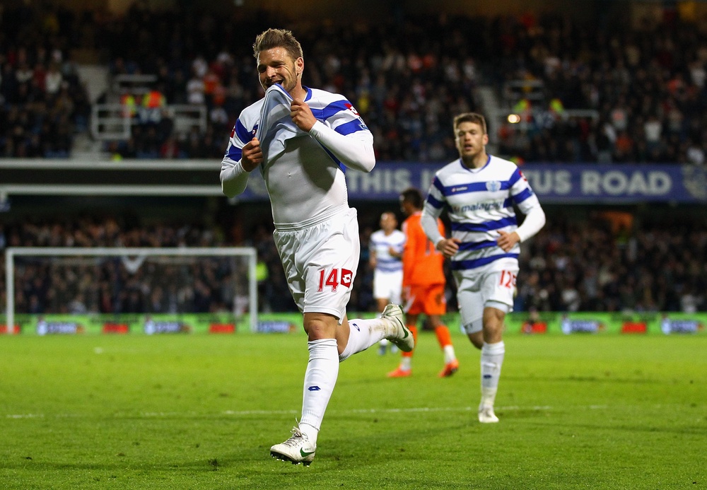 Buzsaky represented a number of English clubs including QPR (Getty)