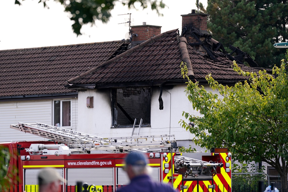 A fatal house fire in Grangetown, Middlesbrough, pictured, left two people dead and four others hospitalised (Getty)