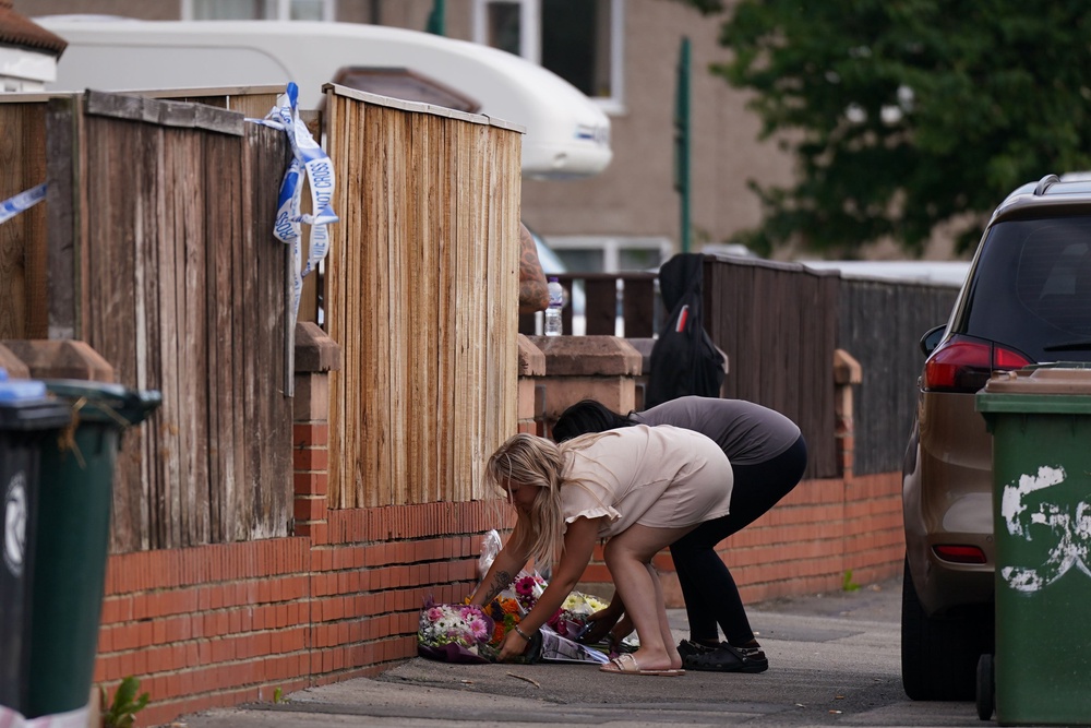 Police have not ruled out a link between the blaze and the crash which killed two police officers and five young men (Getty)